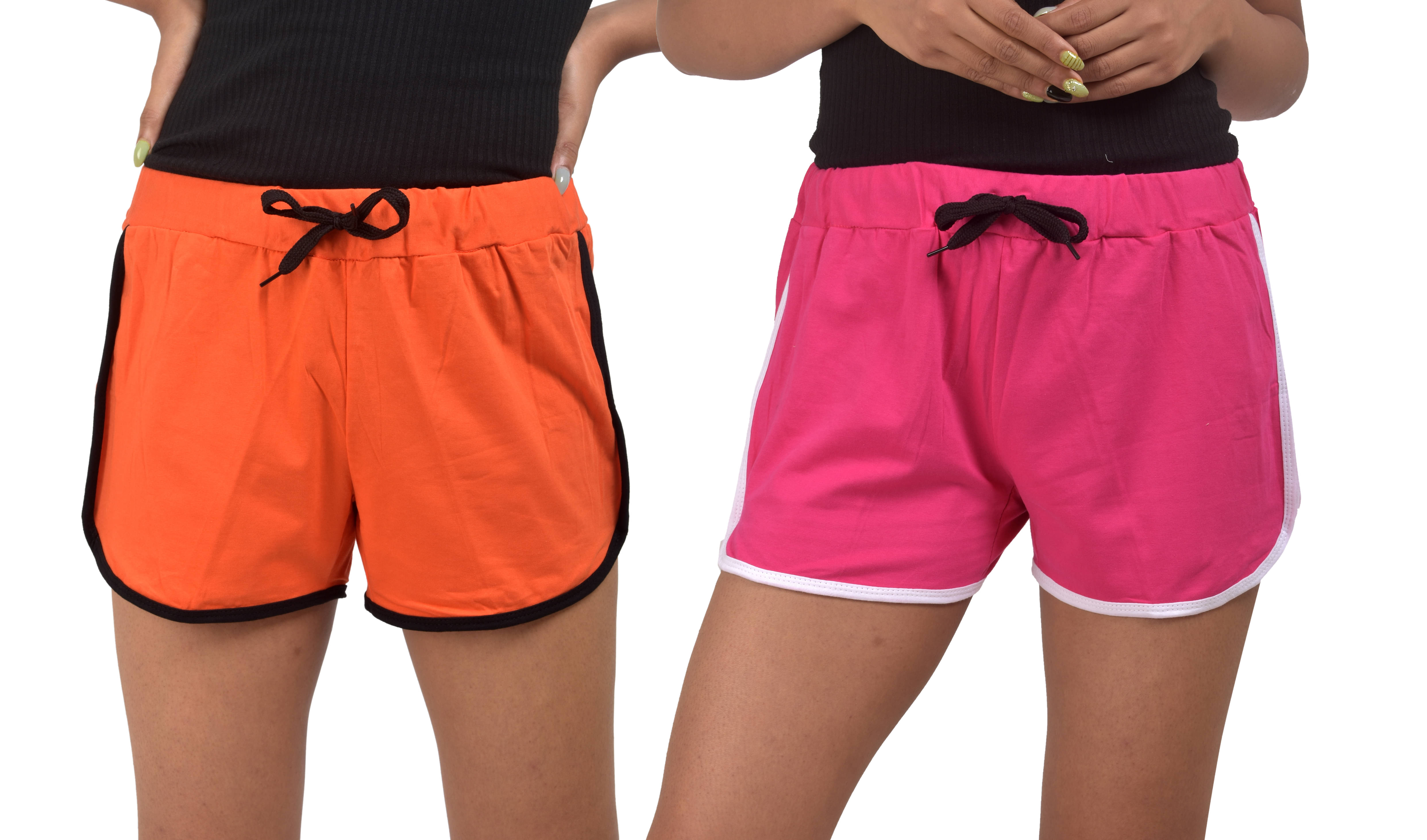     			powermerc Cotton Hot Pants - Multi Color