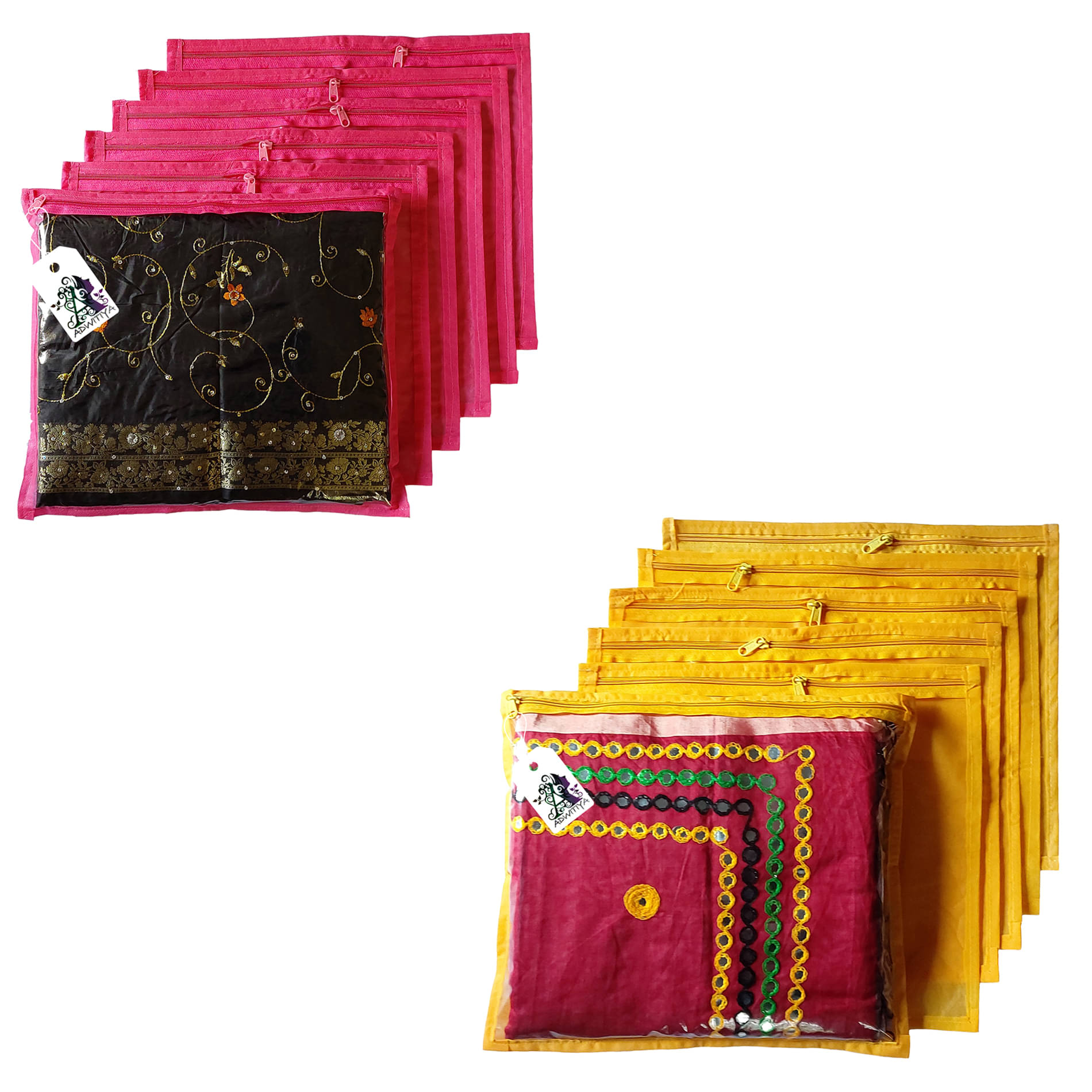 ADWITIYA Multi Saree Covers ( 12 Pcs ) ADWITIYA Multi Saree Covers ( 12 Pcs )