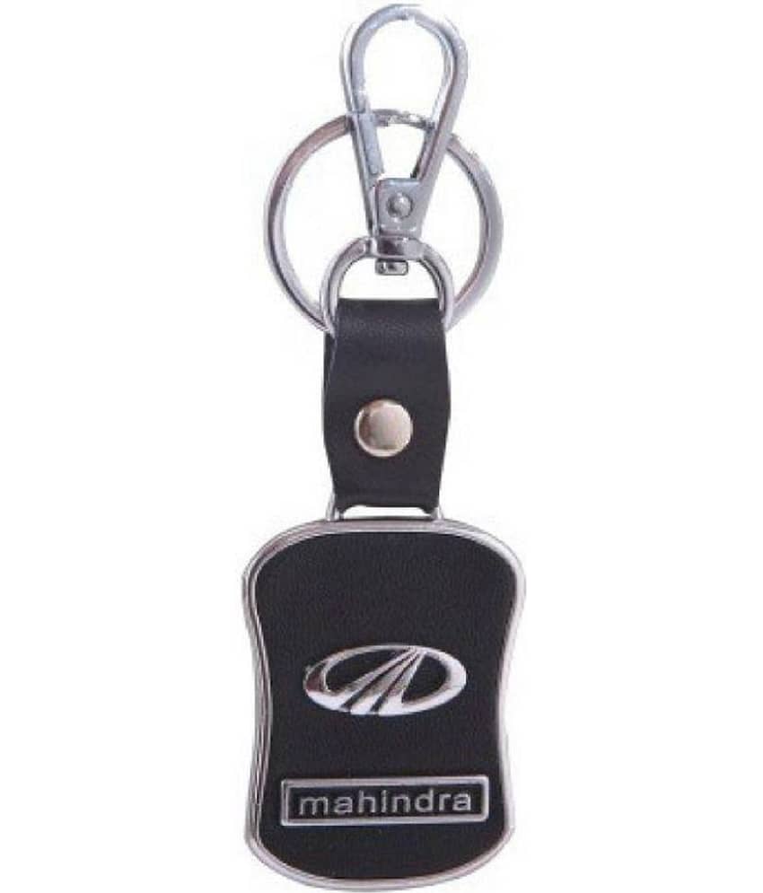 Mahindra Leather Metal Hook Locking Key Chain - Jewellery Sets | Buy online on ZillyBuy