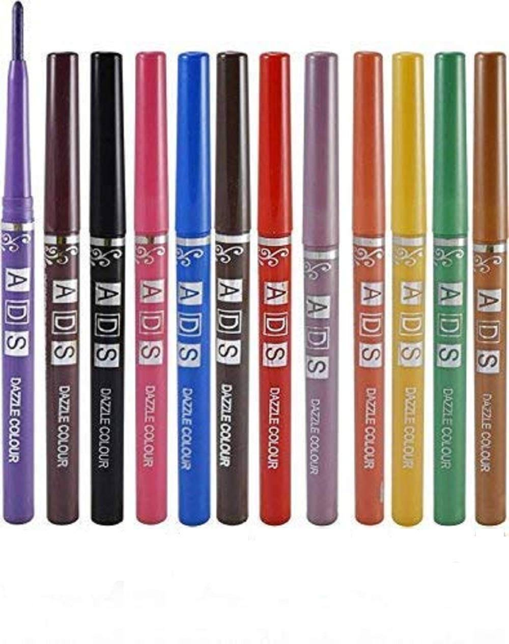     			ADS Dazzle Multicolor Pencil Eyeliner Black 12 g