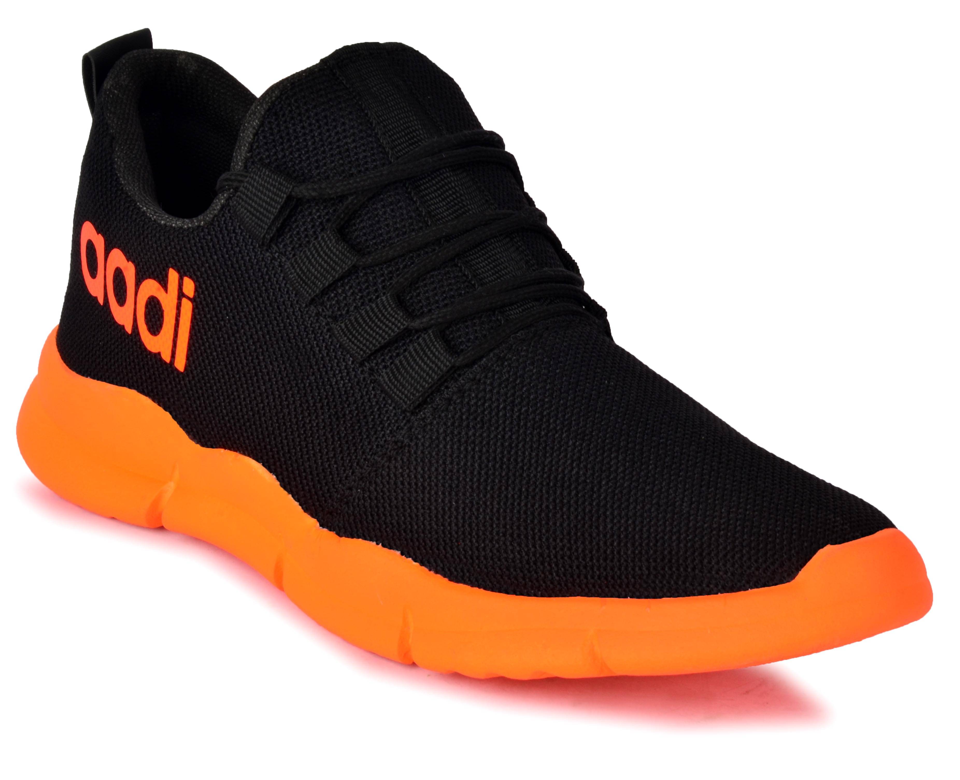     			Aadi Sneakers Orange Casual Shoes
