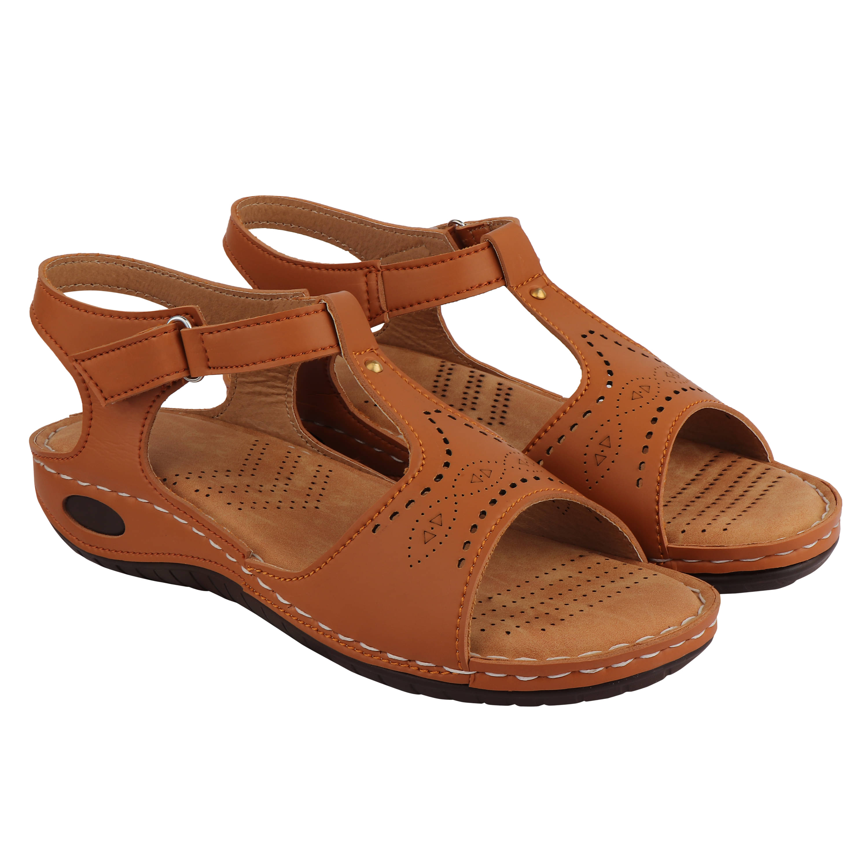 Do Bhai - Tan Women's Flats Do Bhai - Tan Women's Flats