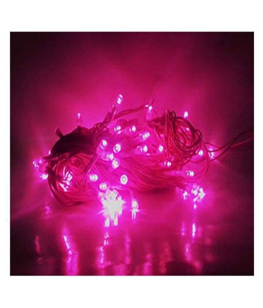     			EmmEmm 10Mtr Soft Pink Pixel Led String Lights for Diwali, Christmas, New Year, Wedding Decoration