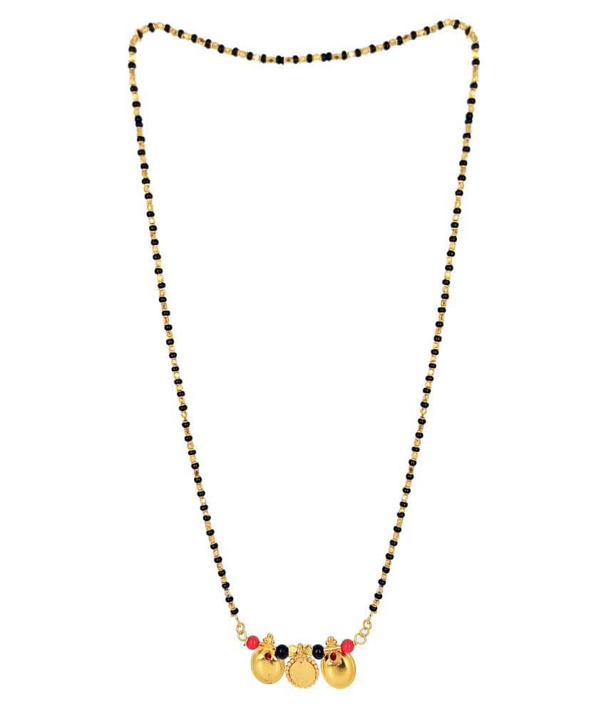 KRIMO Gold Plated Letest & Designer Mangalsutra For Women-100294