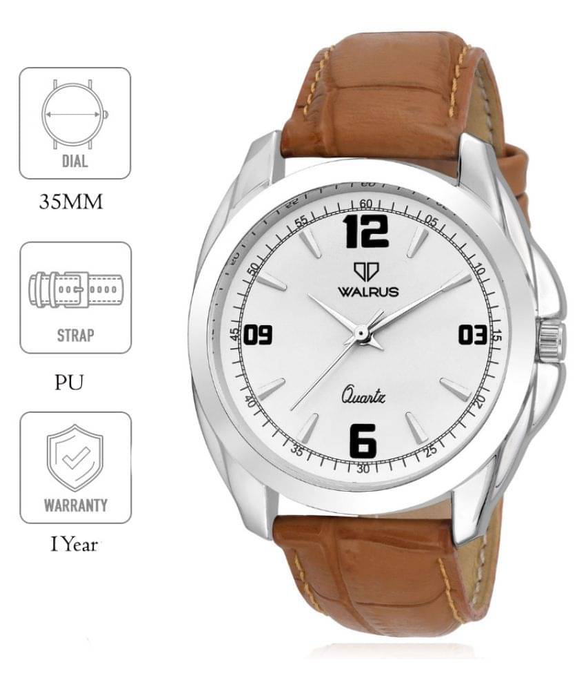     			Walrus Lo-Dip-301WA PU Analog Men's Watch