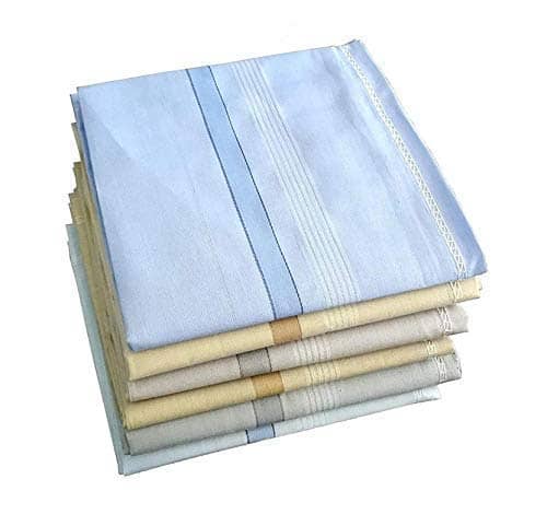 PENYAN Multicolor Cotton Men's Handkerchief (Pack of 6) - Jewellery Sets | Buy online on ZillyBuy