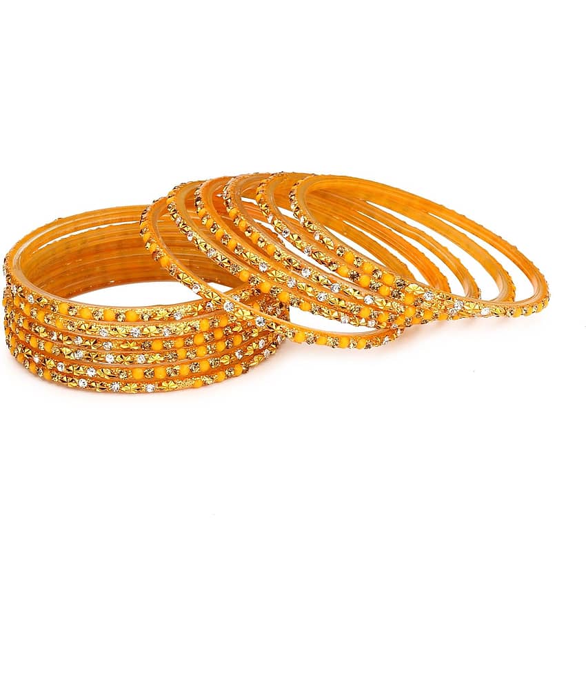 Somil Bangle Party Set Fully Ornamented With Colorful Beads & Crystal With Safety Box-EG_2.8 - Bangles & Bracelets | Buy online on ZillyBuy