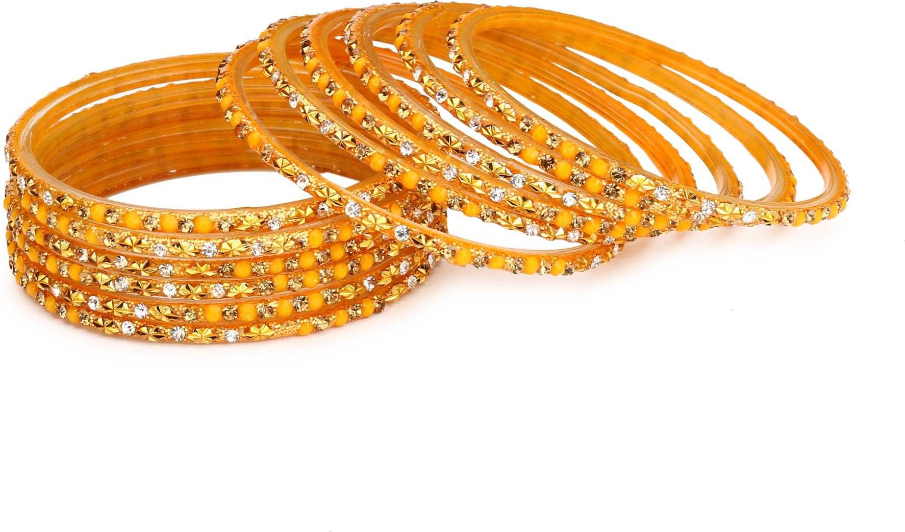 Somil Bangle Party Set Fully Ornamented With Colorful Beads & Crystal With Safety Box-EG_2.4 Somil Bangle Party Set Fully Ornamented With Colorful Beads & Crystal With Safety Box-EG_2.4