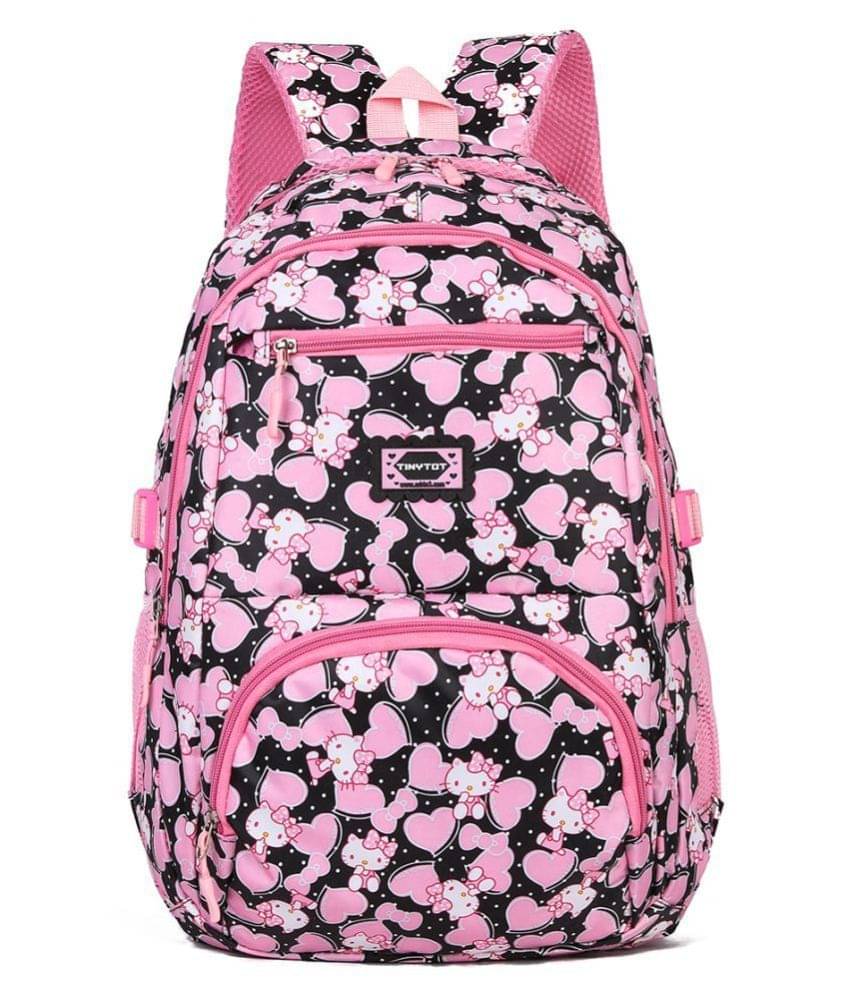     			Tinytot Black Backpack