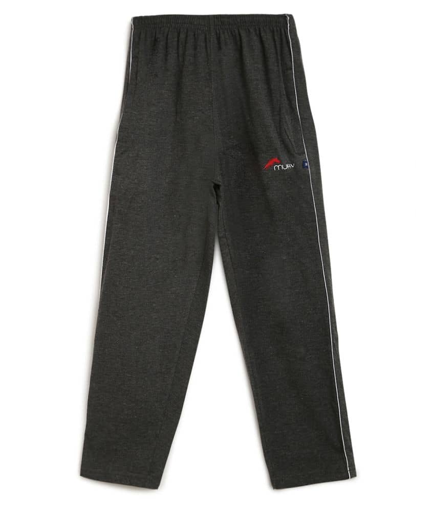 Muffy Pack of 1 Boys Cotton Trackpant ( Gray ) - Track Pants | Buy online on ZillyBuy