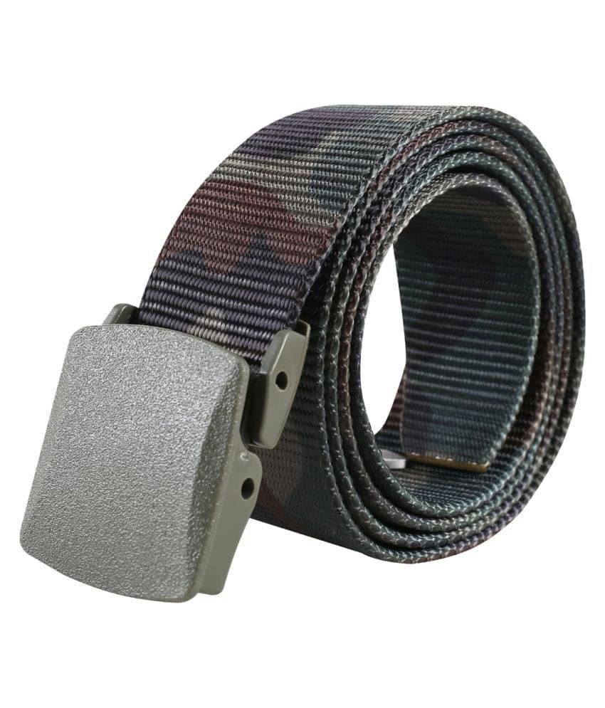 Edifier - Multicolor Nylon Men's Casual Belt ( Pack of 1 ) Edifier - Multicolor Nylon Men's Casual Belt ( Pack of 1 )