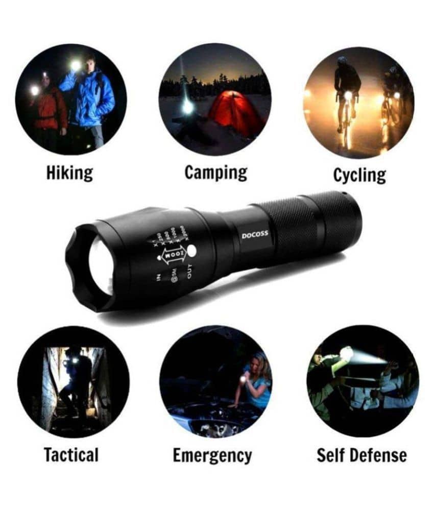 Shuangyou 5W Flashlight Torch NA - Pack of 1 - Electricals | Buy online on ZillyBuy