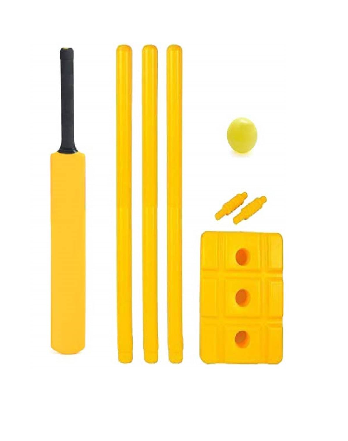 PSE Cricket Set Plastic Heavy For Kids 8+ , Gully Cricket Set , Beach Cricket Set, Cricket Kit For Boys Cricket Kit PSE Cricket Set Plastic Heavy For Kids 8+ , Gully Cricket Set , Beach Cricket Set, Cricket Kit For Boys Cricket Kit