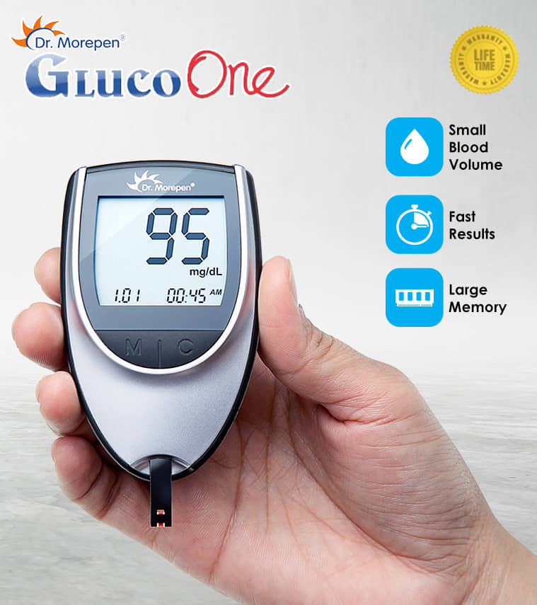Dr. Morepen Morepen GlucoMeter + 50 Strips BG-03