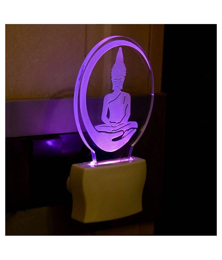 AFAST Budh Bagwan Night Lamp White - Pack of 1 AFAST Budh Bagwan Night Lamp White - Pack of 1