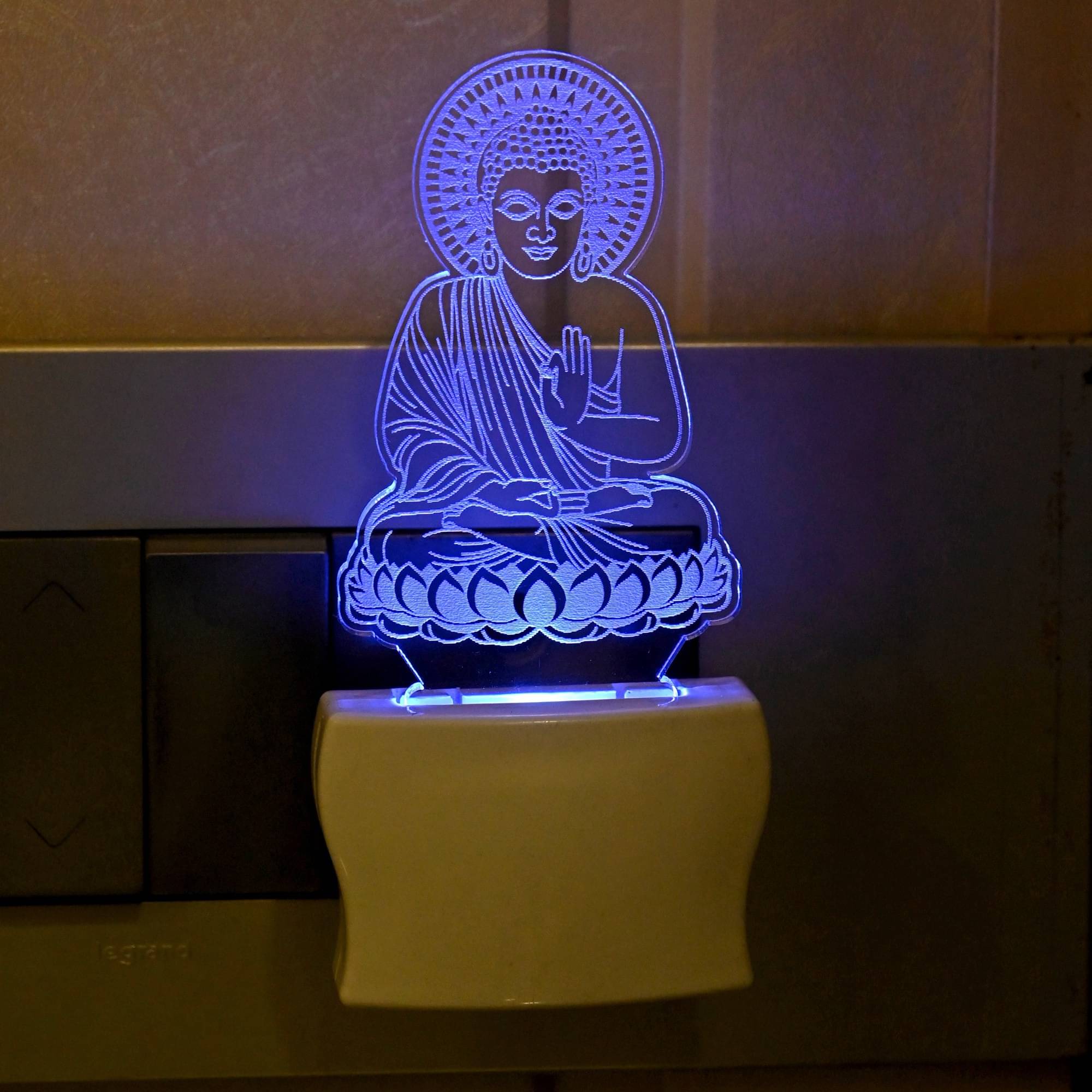 AFAST Budha Bagwan Night Lamp White - Pack of 1 AFAST Budha Bagwan Night Lamp White - Pack of 1