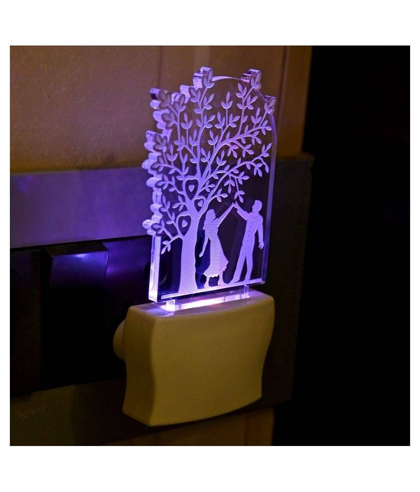     			AFAST Dancing Couple  Night Lamp White - Pack of 1