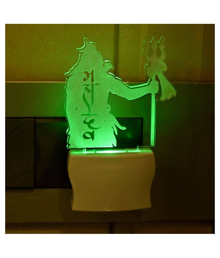 AFAST Mahadev Night Lamp White - Pack of 1 AFAST Mahadev Night Lamp White - Pack of 1
