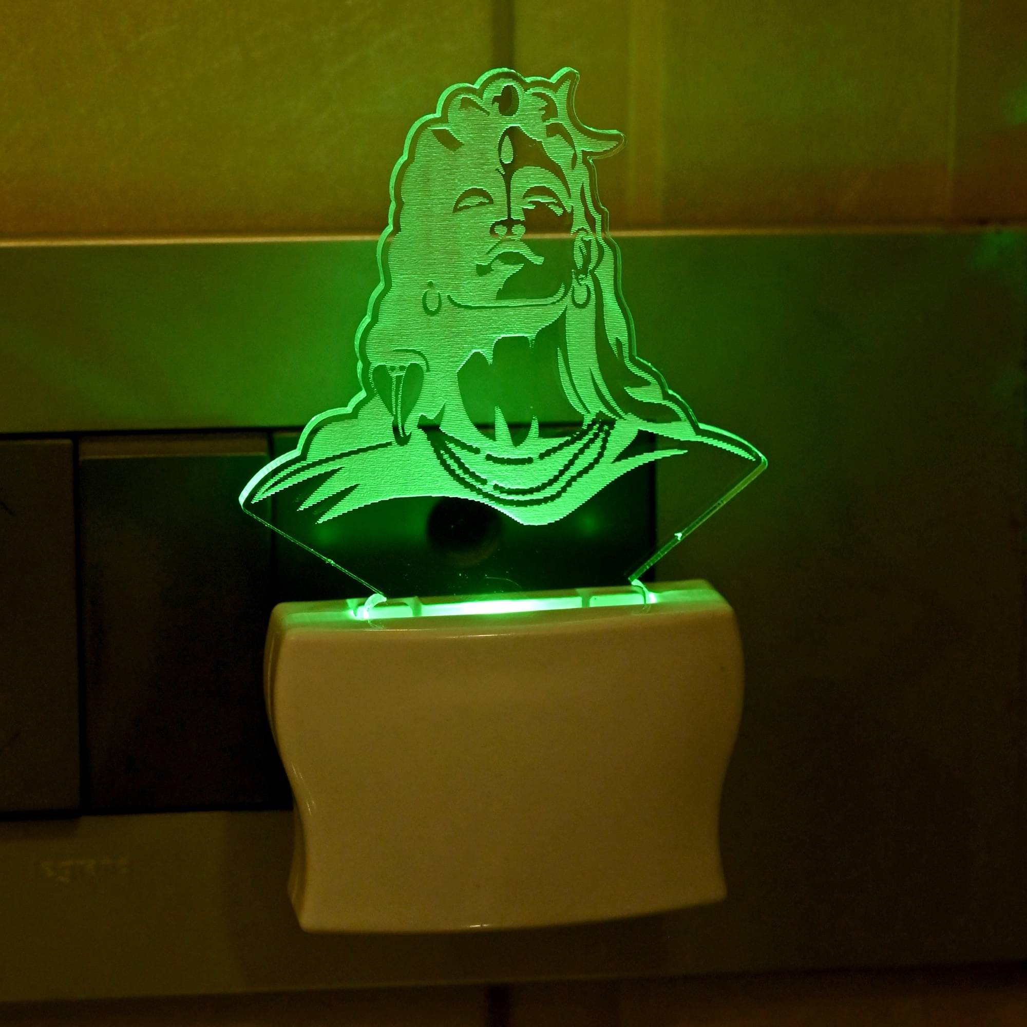     			AFAST Shive Ji  Night Lamp White - Pack of 1