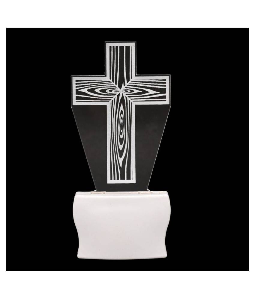     			AFAST The Cross  Night Lamp White - Pack of 1