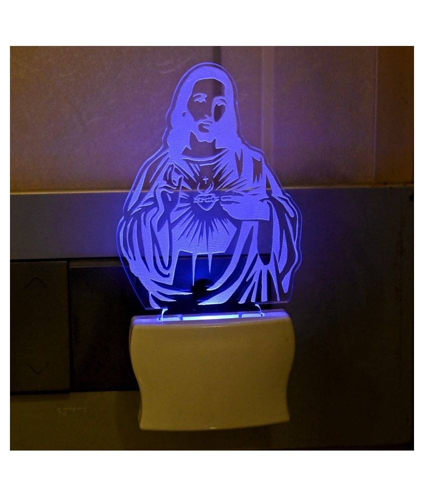     			AFAST The God  Night Lamp White - Pack of 1