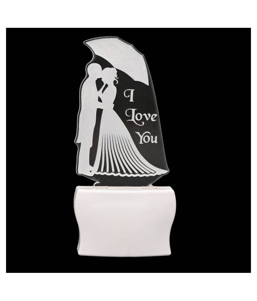     			AFAST The Sweet Couple  Night Lamp White - Pack of 1