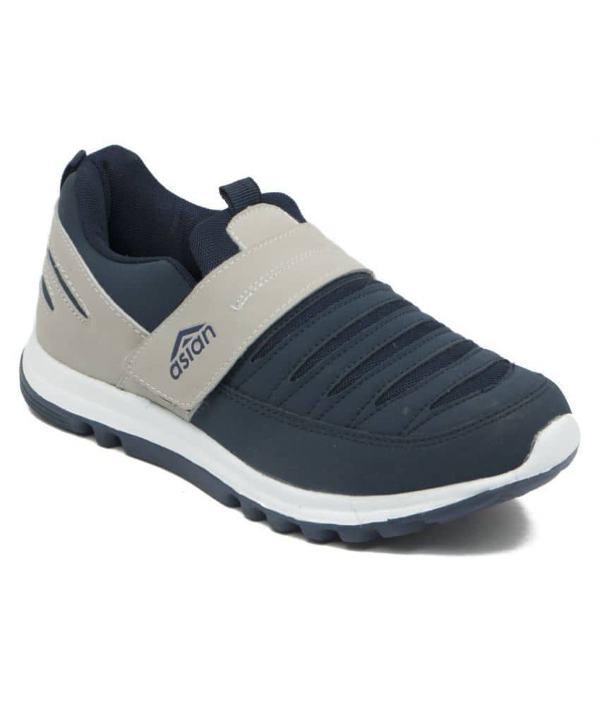 ASIAN Navy Men's Slip-on Shoes - Casual Shoes | Buy online on ZillyBuy