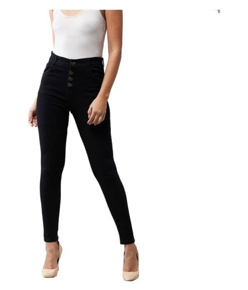 Dolce Crudo Denim Jeans - Black Single - Jeans | Buy online on ZillyBuy