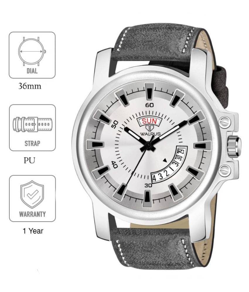     			Walrus WWTM-MVRK-IX-073407 Leather Analog Men's Watch
