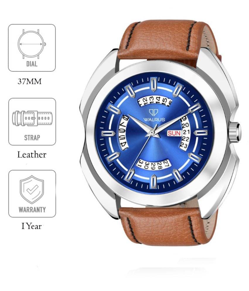     			Walrus WWTM-MVRK-V-031607 Leather Analog Men's Watch