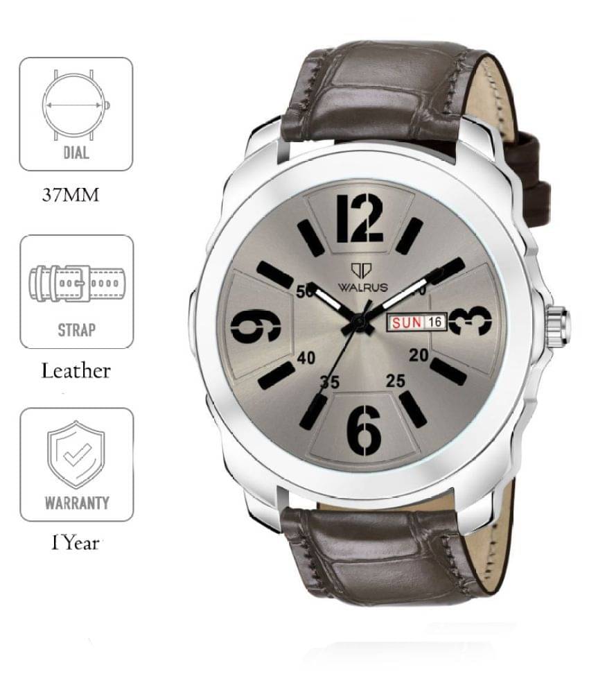     			Walrus WWTM-MVRK-XII-090907 Leather Analog Men's Watch
