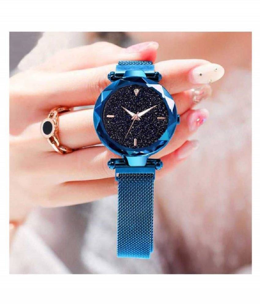     			DECLASSE - Blue Metal Analog Womens Watch