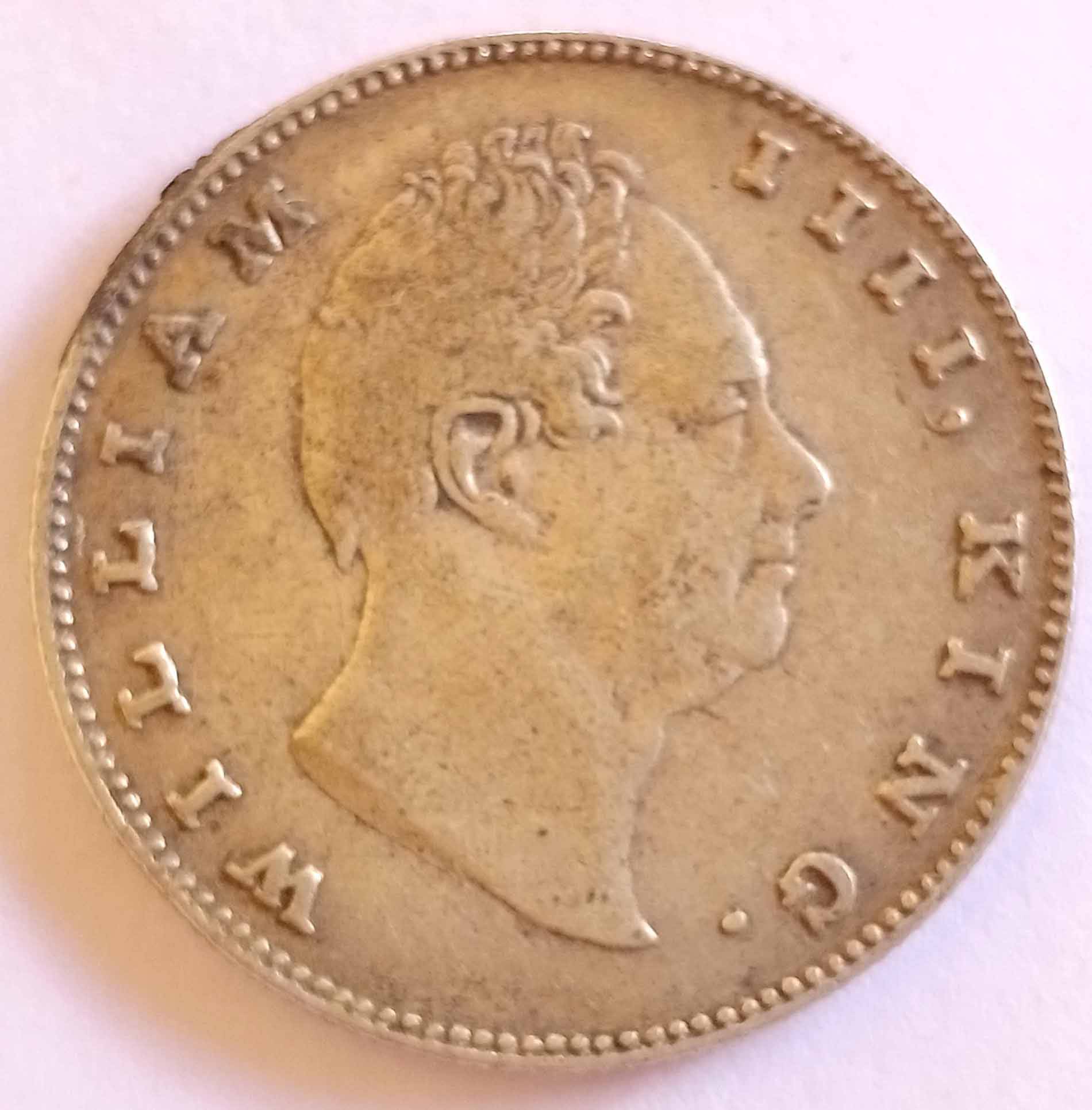     			EIC - 1 Re - William IIII 1835 Silver (.917) • 11.66 g • ⌀ 30.5 mm KM# 450 - EAST INDIA COMPANY