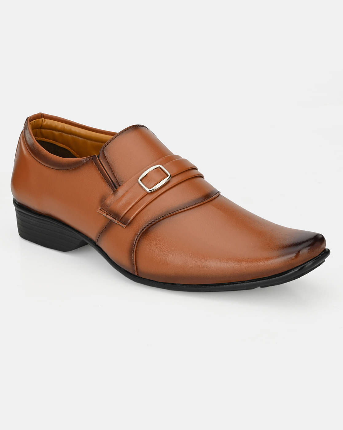     			Kwiclo Tan Formal Shoes