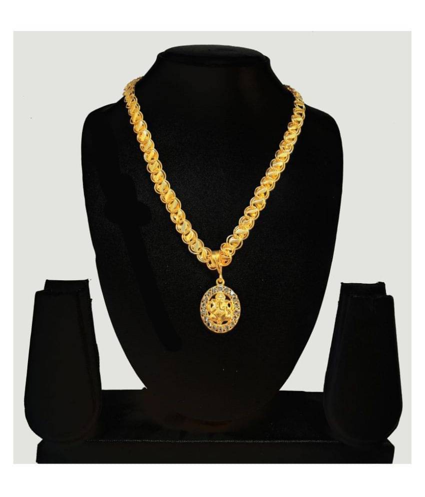     			shankhraj mall Gold Plated Chain ( Set of 1 )