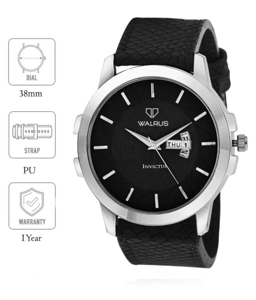     			Walrus Lo-Inc-602WAS PU Analog Men's Watch