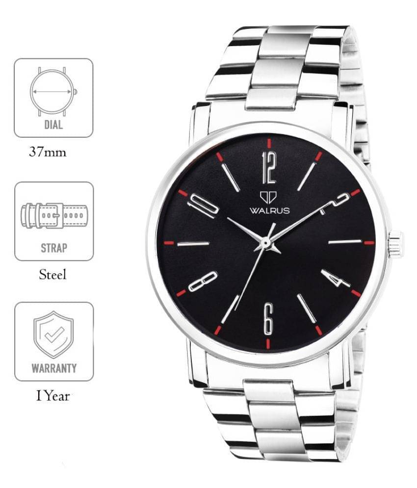     			Walrus Lwm-Svt-2-020707WAS Stainless Steel Analog Men's Watch