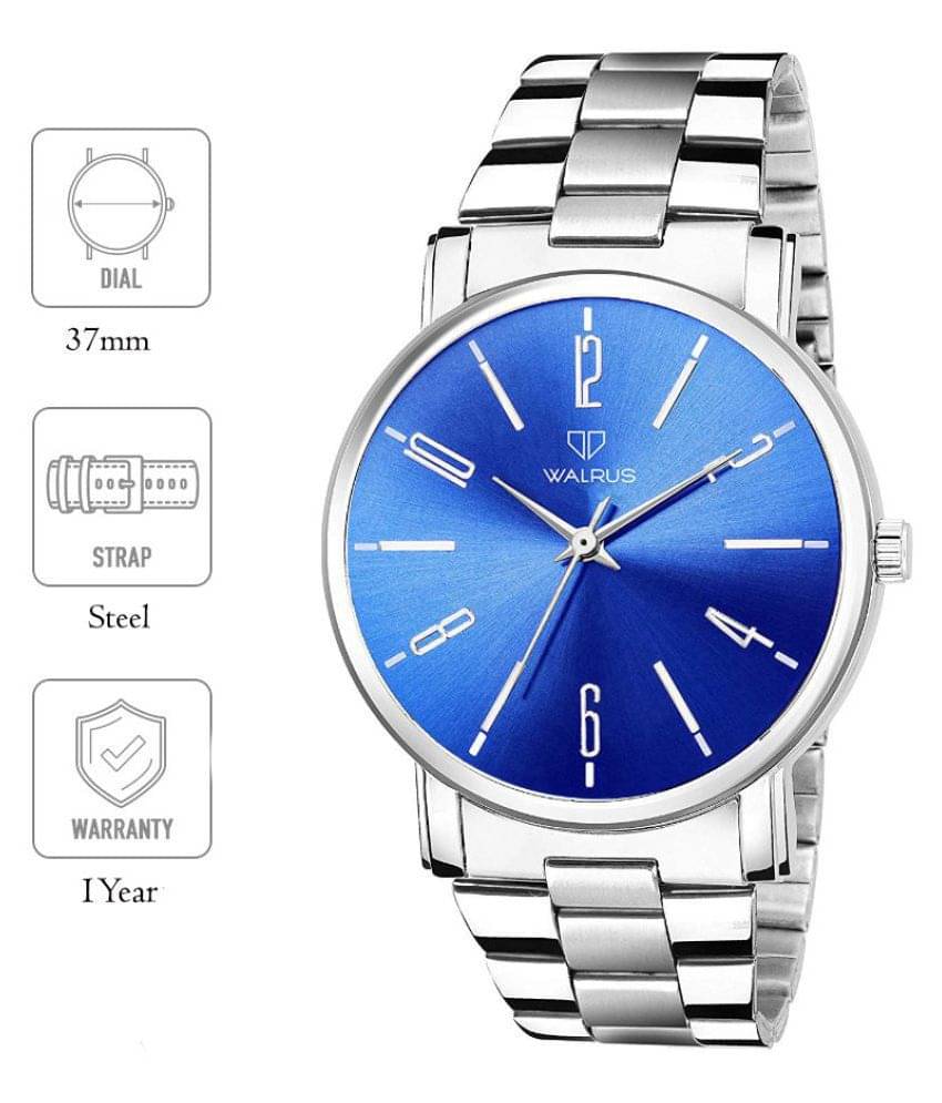 Walrus Lwm-Svt-2-030707WAS Stainless Steel Analog Men's Watch     			Walrus Lwm-Svt-2-030707WAS Stainless Steel Analog Men's Watch