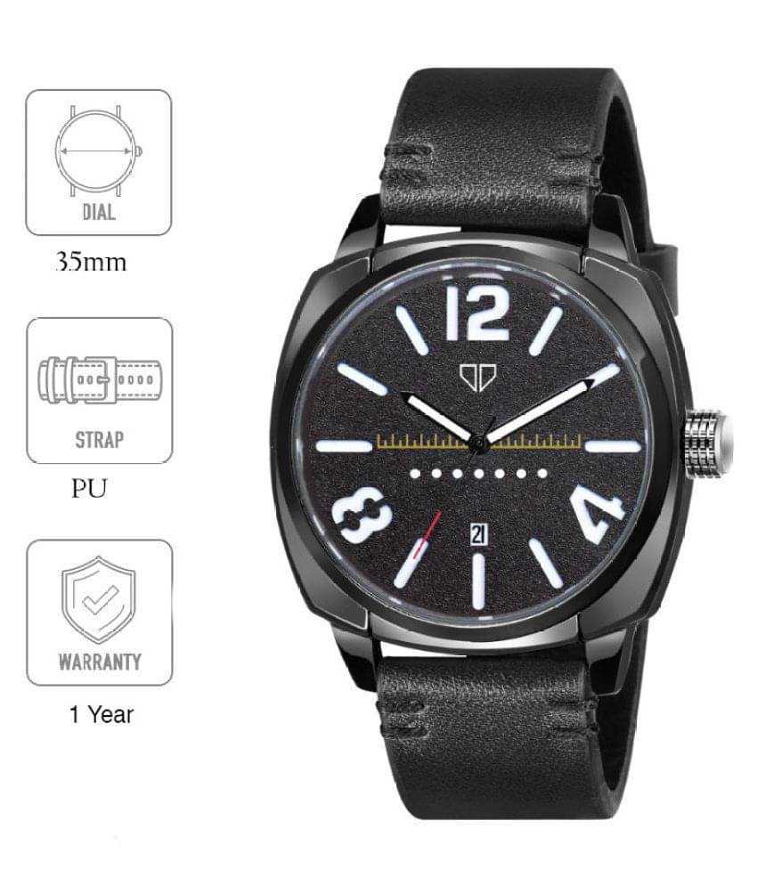     			Walrus WWM-INCUBATOR-020218 PU Analog Men's Watch
