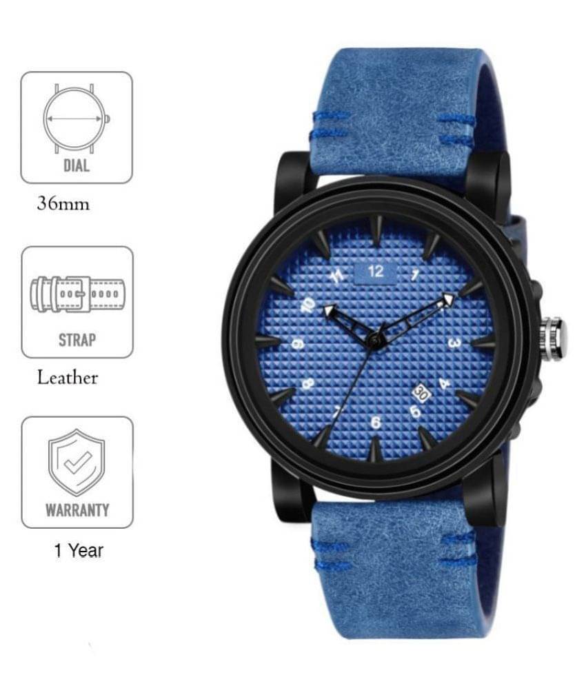     			Walrus na Leather Analog Men's Watch