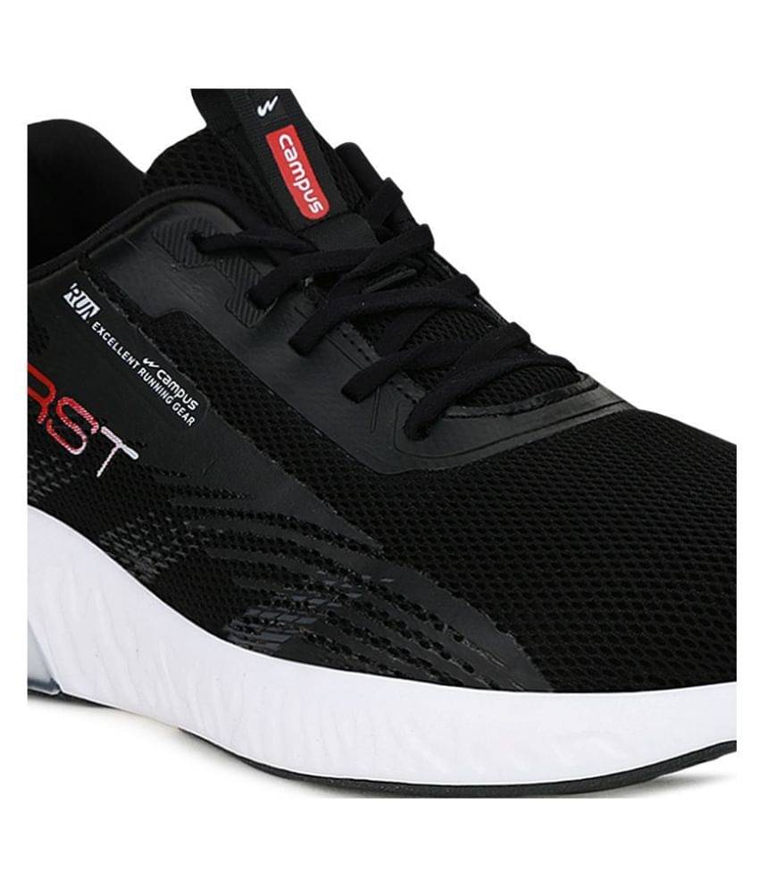 Buy Campus First Black Men's Sports Running Shoes Online at Best