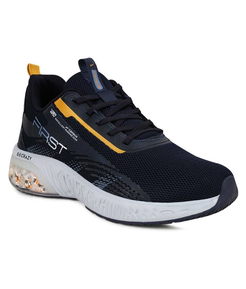 Campus FIRST Navy Men's Sports Running Shoes Campus FIRST Navy Men's Sports Running Shoes