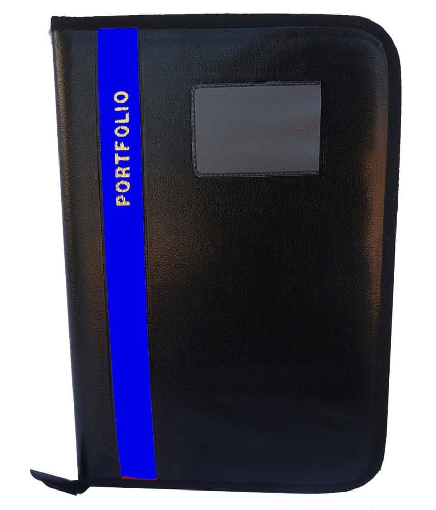     			Kopila 20 Heavy Leaf's Blue office/document holder/certificate/report file folder  Set of 1 A4 & FS Size