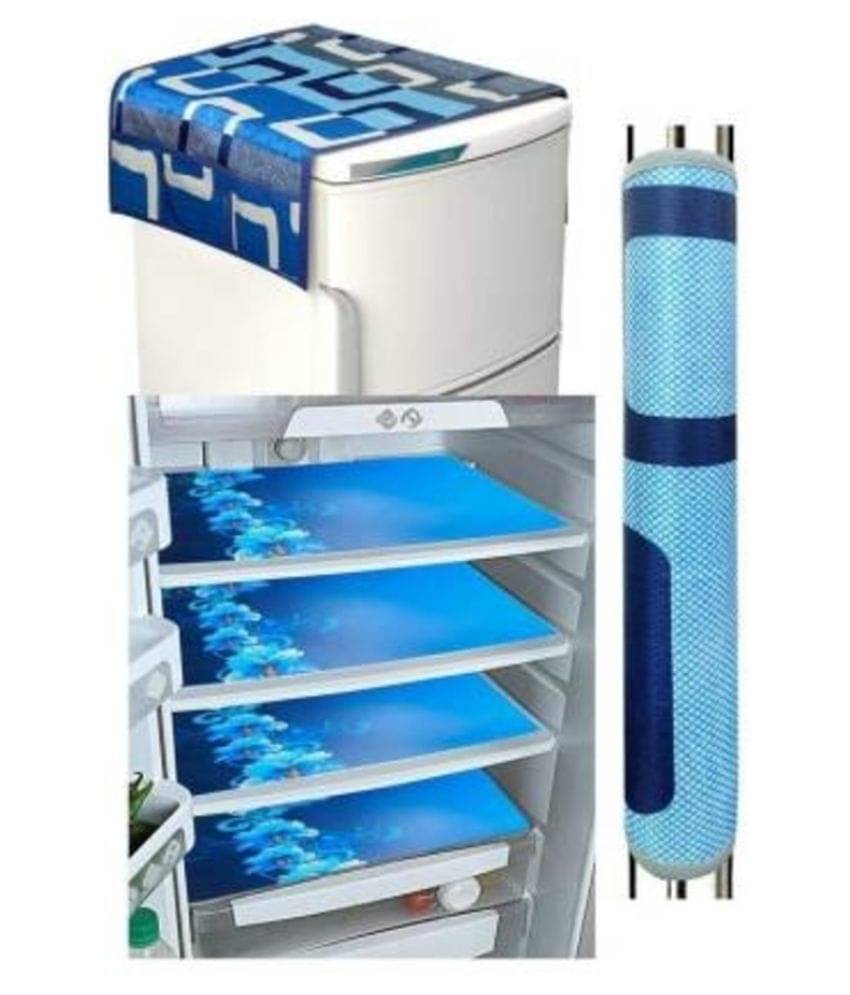 Blue PVC Fridge Mats (Pack of 1) Blue PVC Fridge Mats (Pack of 1)