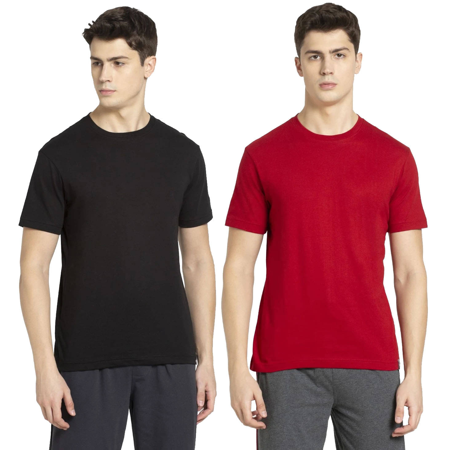 Jockey Multi Cotton T-Shirt Pack of 2 Jockey Multi Cotton T-Shirt Pack of 2