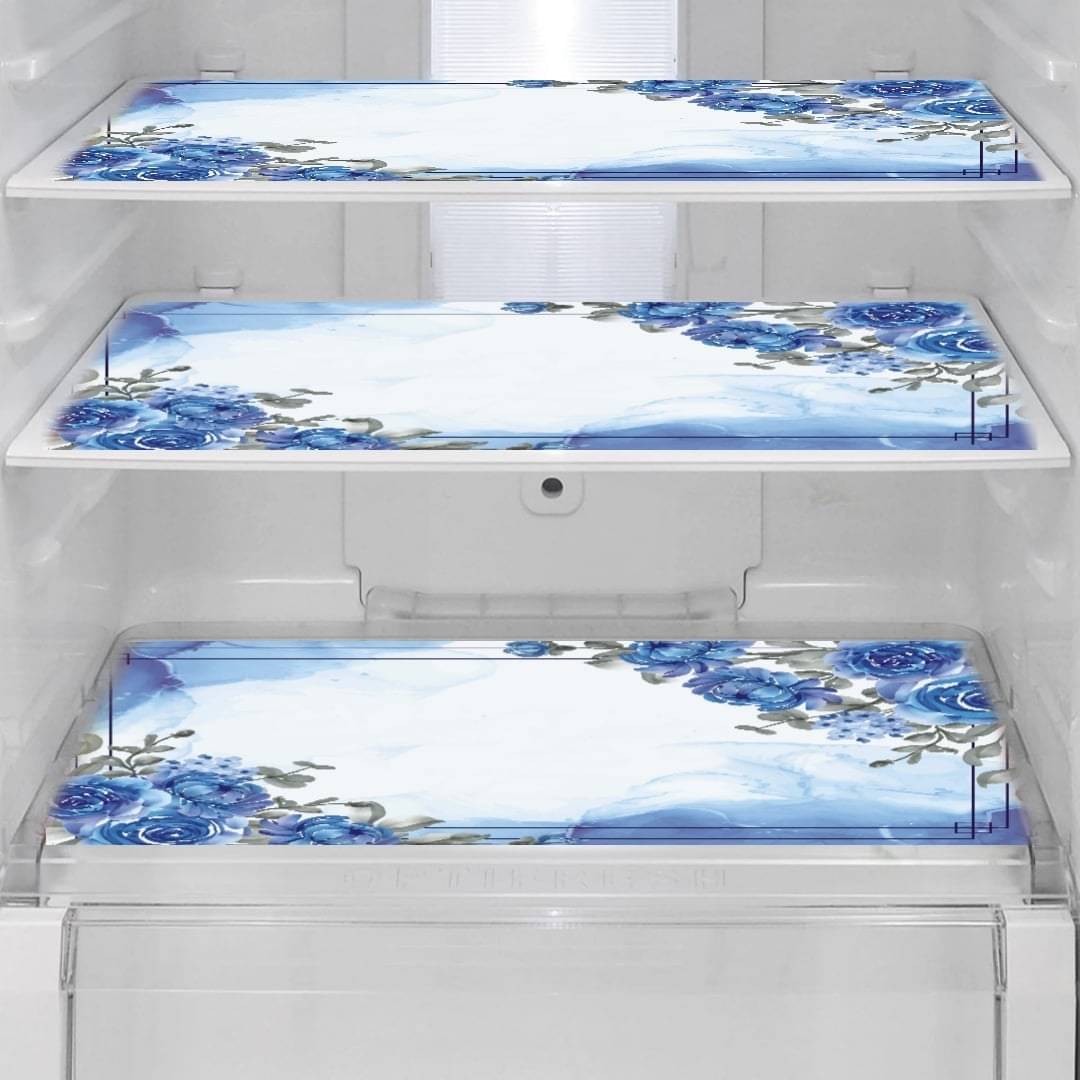     			Revexo Set of 3 PVC Multi Fridge Mats