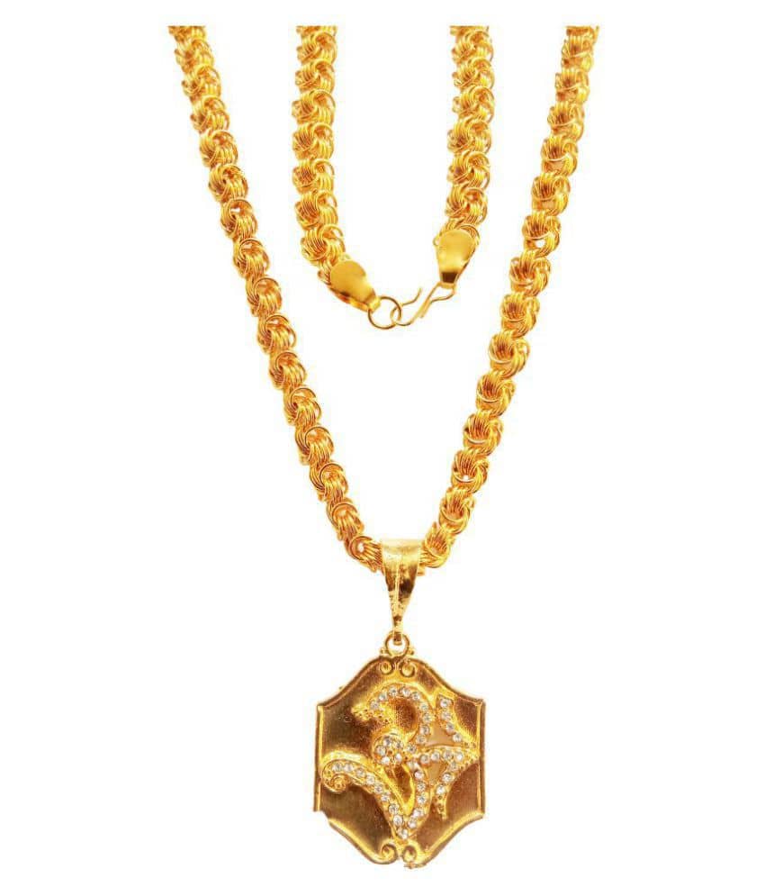 shankhraj mall Gold Plated Chain ( Set of 1 )
