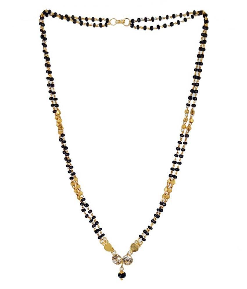 Shankhraj Mall Gold Plated Letest & Designer Mangalsutra For Women-100272