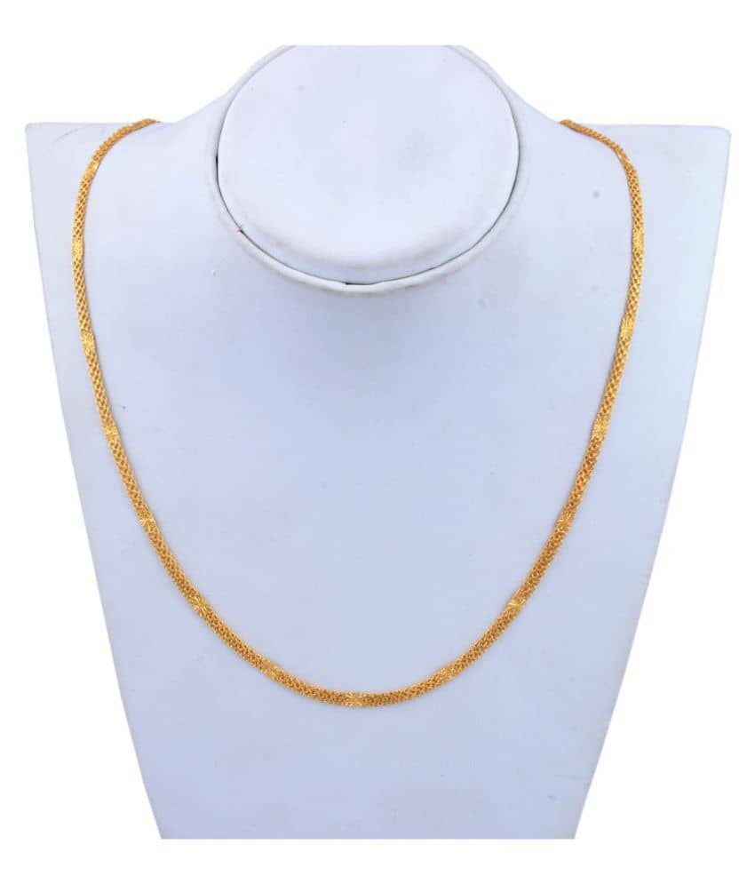 shankhraj mall Gold Plated Chain ( Set of 1 )
