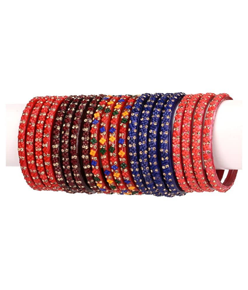 Afast Bridal Wedding Collection Party Festival Kada Set Designer Ornamented-N41_2.4 - Bangles & Bracelets | Buy online on ZillyBuy